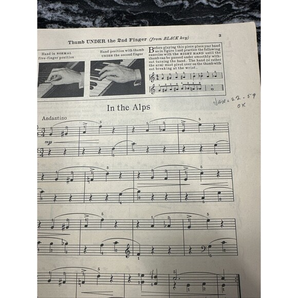 John Thompson's Modern Course for the Piano the Second Grade Book 1937 - Picture 13 of 14